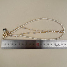 將圖片載入圖庫檢視器 K230803 - Coin Double Pearl Necklace
