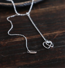 將圖片載入圖庫檢視器 Double Heart Long Necklace
