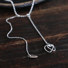 將圖片載入圖庫檢視器 Double Heart Long Necklace
